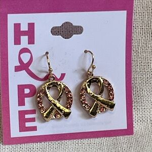 Breast Cancer Awareness Earrings